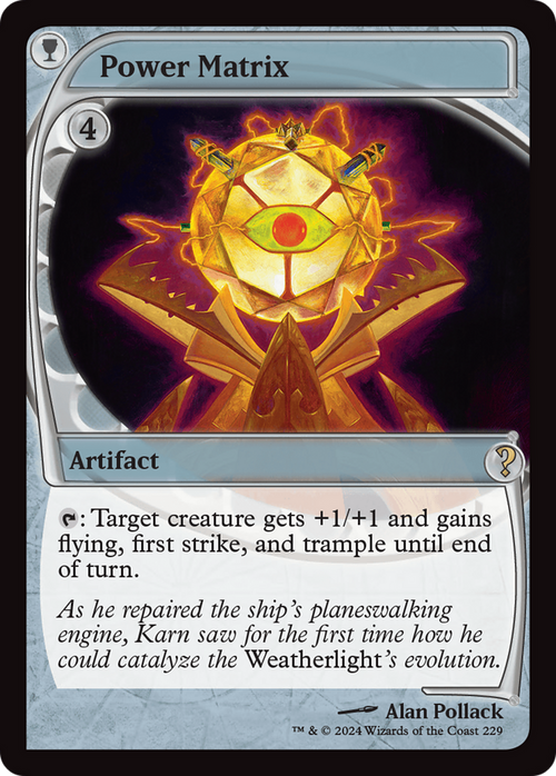 Power Matrix (Future Sight) (MB2-229) - Mystery Booster 2 Foil