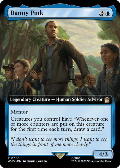Danny Pink (Extended Art) (WHO-356) - Doctor Who: (Extended Art) Foil