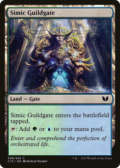 Simic Guildgate (C15-306) - Commander 2015