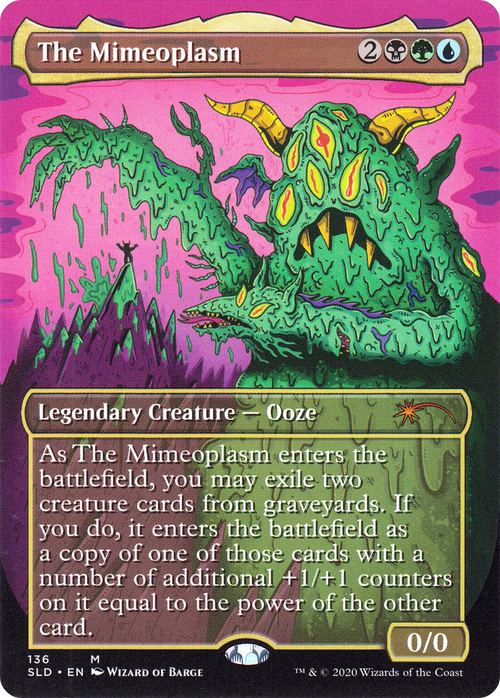 The Mimeoplasm (SLD-136) - Secret Lair Drop (Borderless)