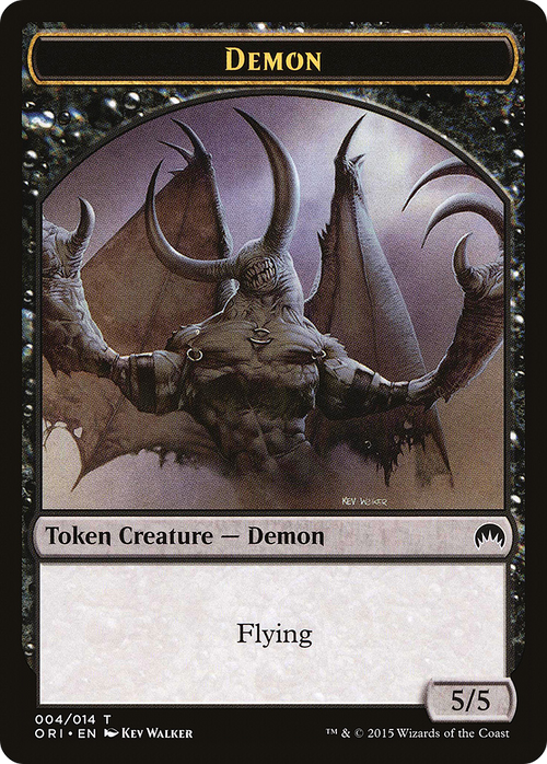 Demon Token (ORI-004) - Magic Origins Tokens