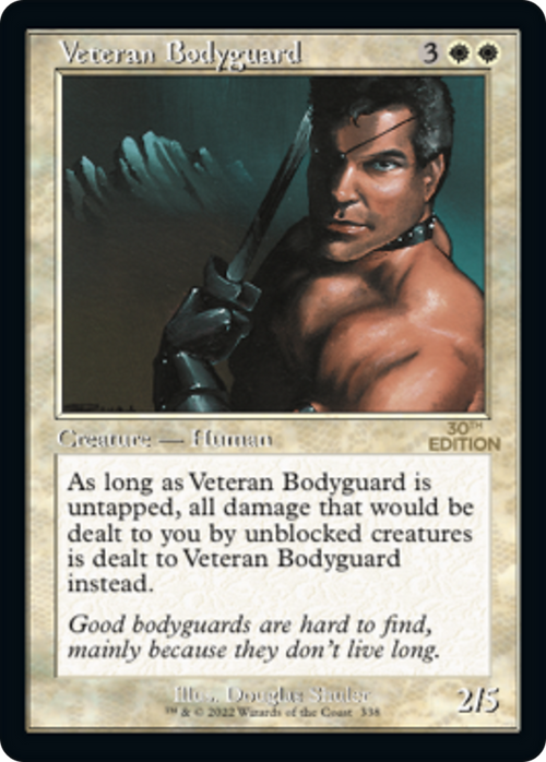 Veteran Bodyguard (Retro Frame) (30A-338) - 30th Anniversary Edition