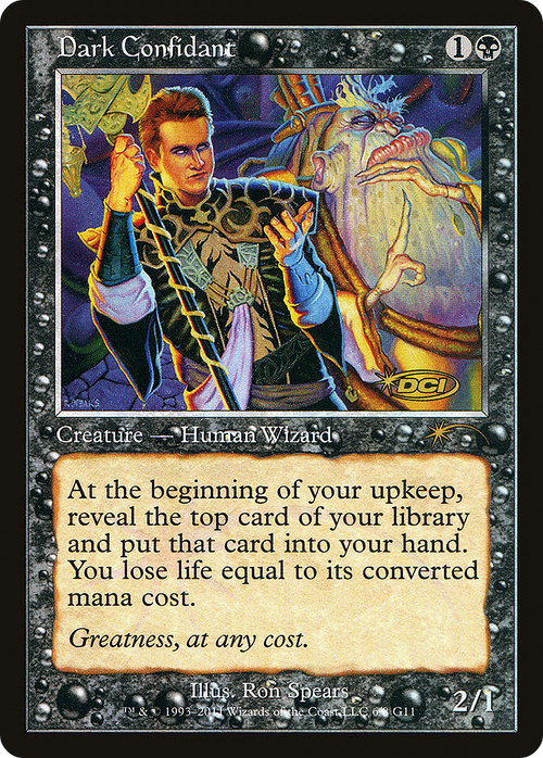 Dark Confidant (JDG-006) - Judge Gift Cards 2011 Foil