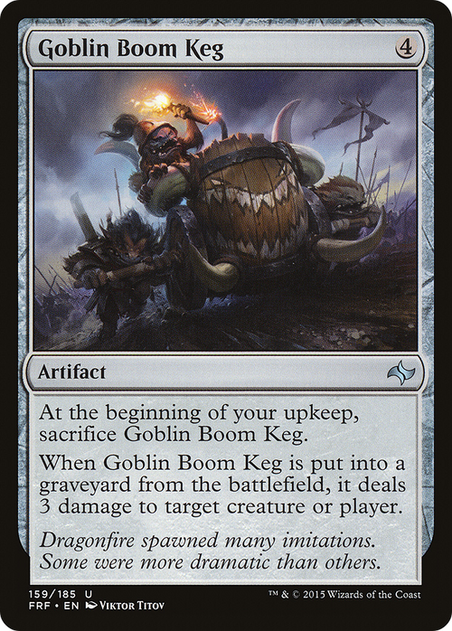 Goblin Boom Keg (FRF-159) - Fate Reforged