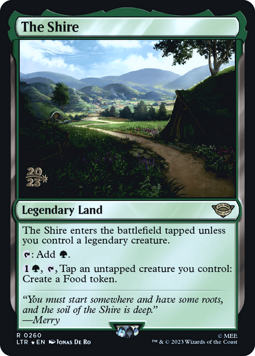 The Shire (PRE-260) - Tales of Middle-earth Promos Foil