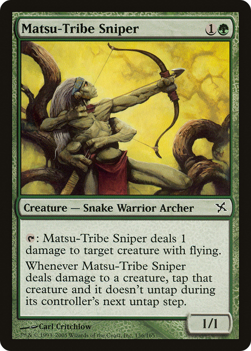 Matsu-Tribe Sniper (BOK-136) - Betrayers of Kamigawa
