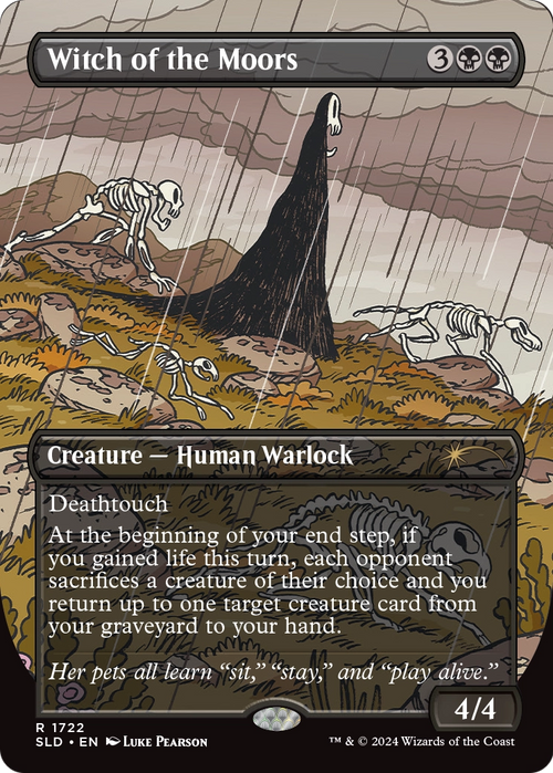 Witch of the Moors (SLD-1722) - Secret Lair Drop (Borderless) Foil
