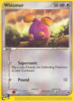 Whismur - 019 (Target Promo)  Nintendo Promos - Promo