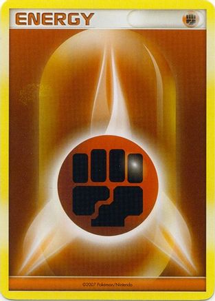 Fighting Energy (2007 Unnumbered D/P Style Non-Holo)/P  League & Championship Cards - Promo