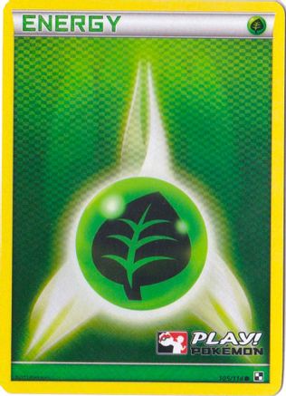 Grass Energy (Play! Pokemon) 105/114  - Holofoil League & Championship Cards - Promo