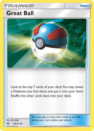 Great Ball 060  Shining Legends - Uncommon