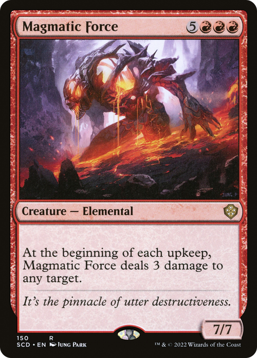 Magmatic Force (SCD-150) - Starter Commander Decks