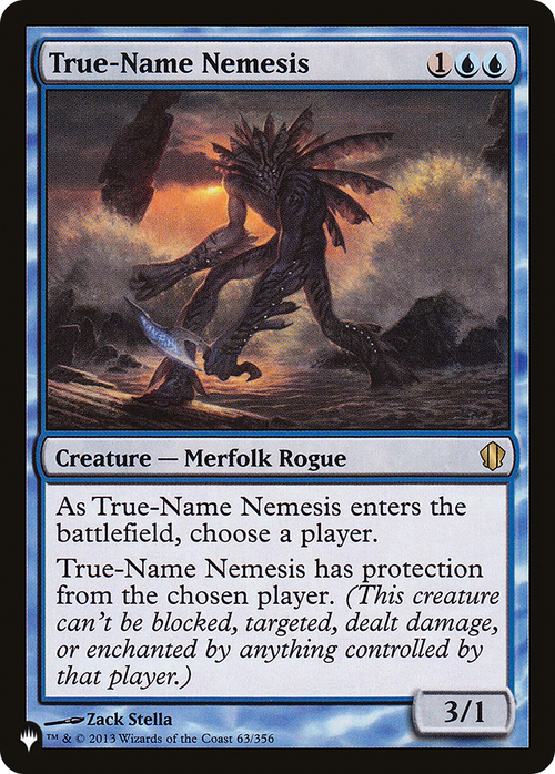 True-Name Nemesis (LIST-63/356) - The List