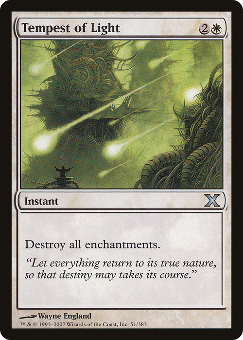 Tempest of Light (10E-051) - Tenth Edition Foil