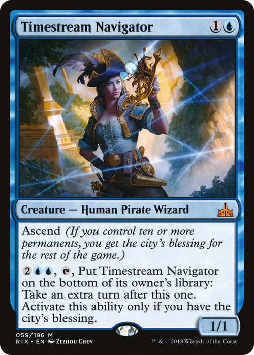Timestream Navigator (RIX-059) - Rivals of Ixalan Foil