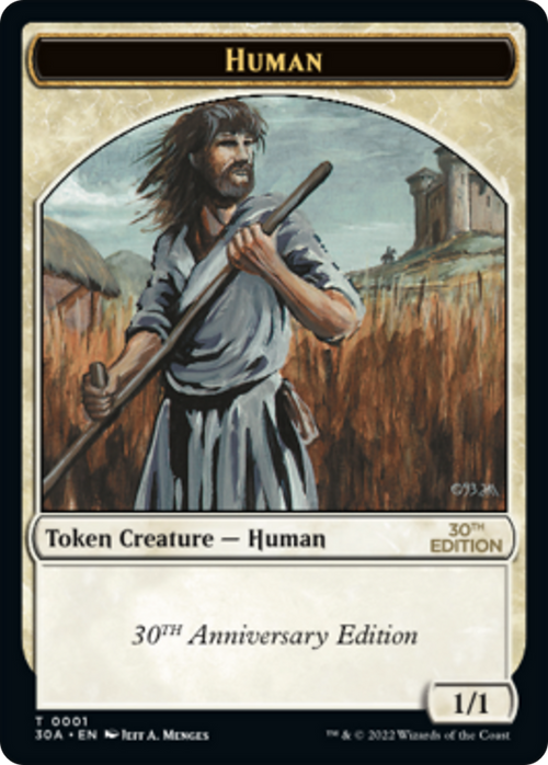 Human Token (30A-001) - 30th Anniversary Tokens