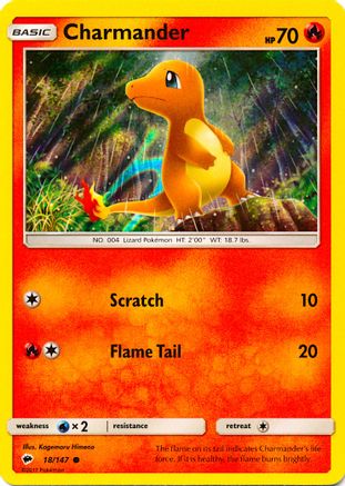 Charmander (Premium Collection Promo) 018/147  - Holofoil Miscellaneous Cards & Products - Promo