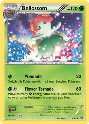 Bellossom (Cosmos Holo) 004/98  - Holofoil Miscellaneous Cards & Products - Promo