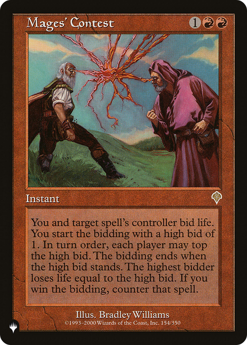 Mages' Contest (LIST-INV-154) - The List
