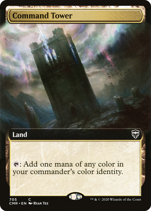 Command Tower (Extended Art) (CMR-705) - Commander Legends: (Extended Art)