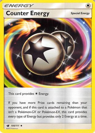 Counter Energy 100  SM  Crimson Invasion - Uncommon