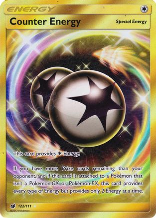 Counter Energy (Secret)  - Holofoil SM  Crimson Invasion - Secret Rare