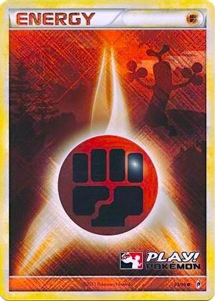 Fighting Energy (Play! Pokemon) 093/095  - Holofoil League & Championship Cards - Promo