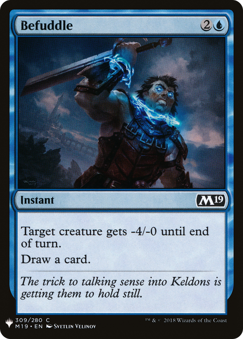 Befuddle (LIST-M19-309) - The List
