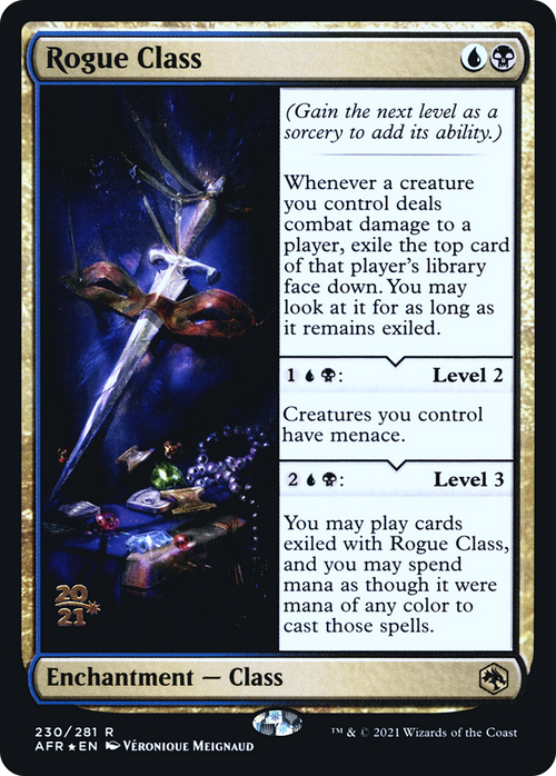 Rogue Class (PRE-230S) - Adventures in the Forgotten Realms Promos Foil