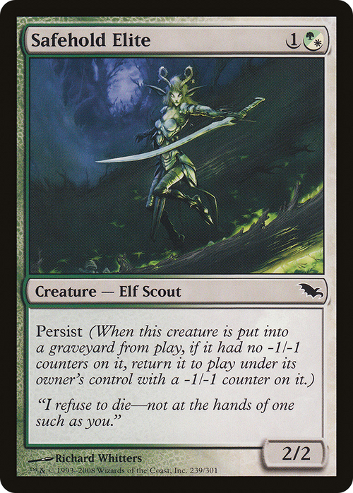 Safehold Elite (SHM-239) - Shadowmoor Foil