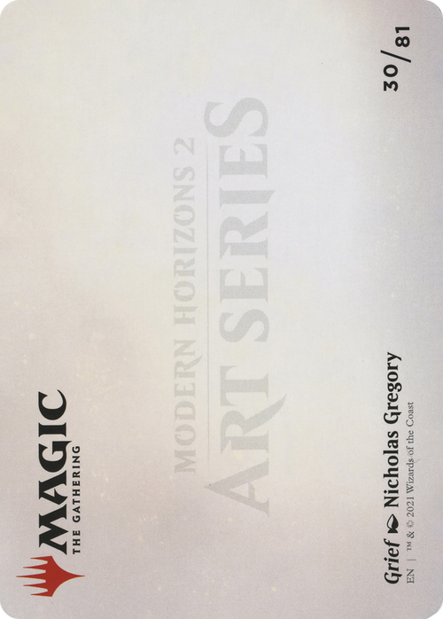 Grief // Grief (AMH2-030) - Modern Horizons 2 Art Series (Borderless) Foil