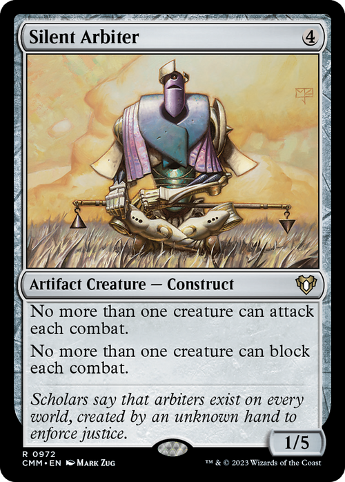 Silent Arbiter (CMM-972) - Commander Masters