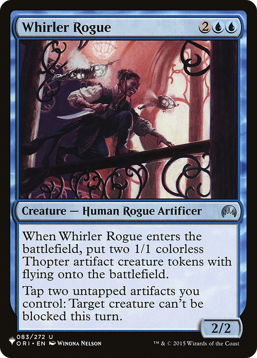 Whirler Rogue (LIST-ORI-83) - The List