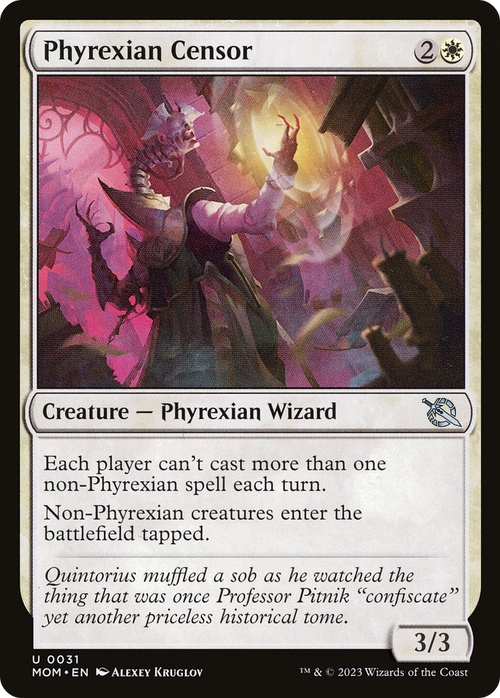 Phyrexian Censor (MOM-031) - March of the Machine