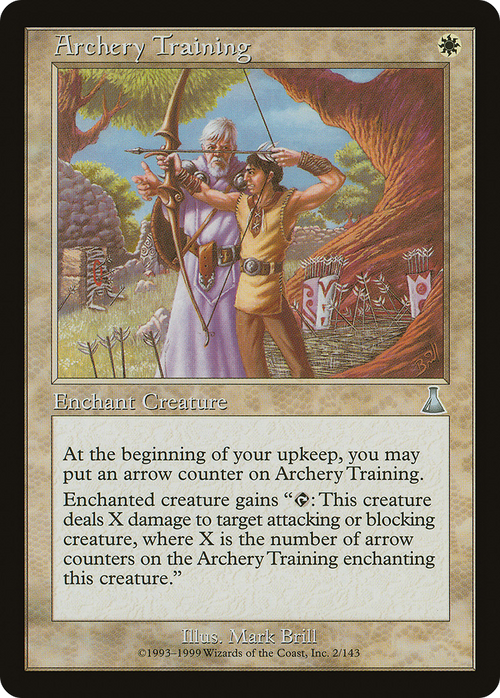 Archery Training (UDS-002) - Urza's Destiny Foil