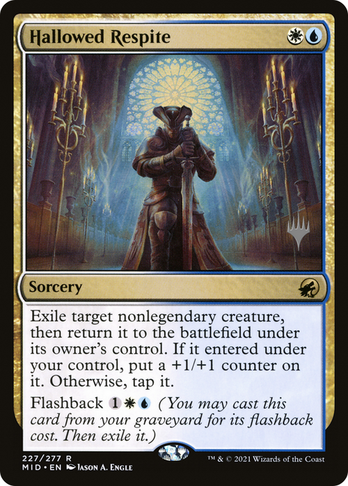 Hallowed Respite (PPMID-227P) - Innistrad: Midnight Hunt Promos Foil