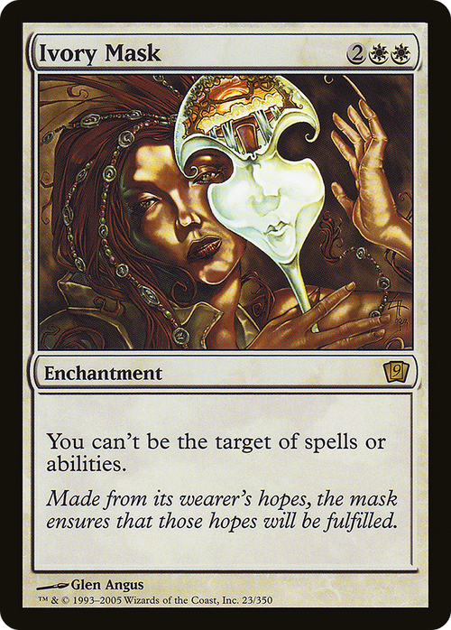 Ivory Mask (9ED-023) - 9th Edition Foil