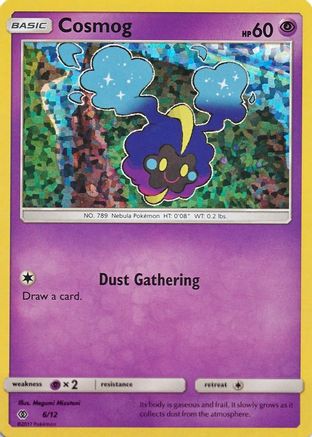Cosmog - 6/12/12  - Holofoil McDonalds Promos 2017 - Promo