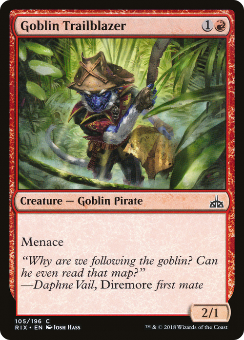 Goblin Trailblazer (RIX-105) - Rivals of Ixalan