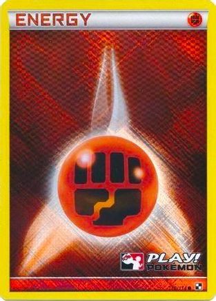 Fighting Energy (Play! Pokemon) 110/114  - Holofoil League & Championship Cards - Promo