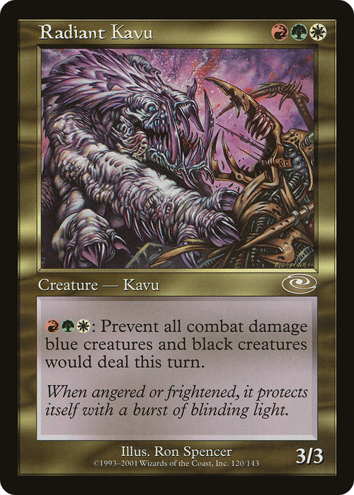 Radiant Kavu (PLS-120) - Planeshift Foil