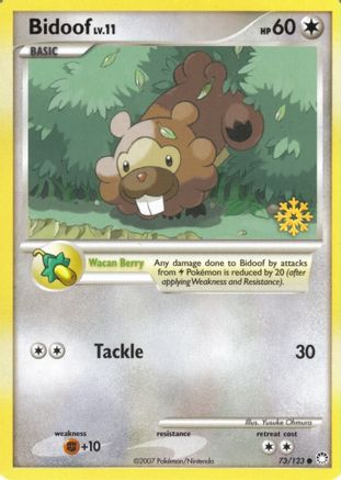 Bidoof - 73/123/123  Countdown Calendar Promos - Promo
