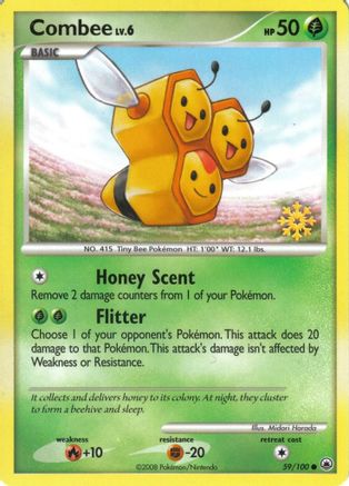 Combee - 59/100/100  Countdown Calendar Promos - Promo