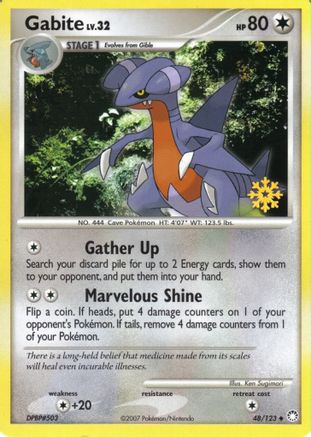 Gabite - 48/123/123  Countdown Calendar Promos - Promo