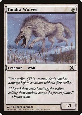 Tundra Wolves (10E-054) - 10th Edition