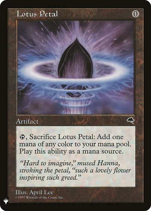 Lotus Petal (LIST-TMP-294) - The List
