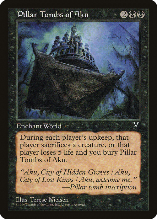 Pillar Tombs of Aku (VIS-) - Visions
