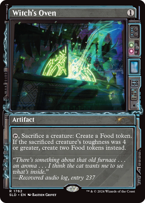 Witch's Oven (SLD-1762) - Secret Lair Drop: (Showcase) Foil
