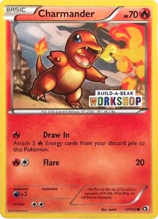 Charmander (Build-A-Bear Workshop Exclusive) 017/113  Miscellaneous Cards & Products - Promo