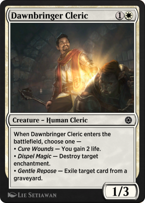 Dawnbringer Cleric (HBG-087) - Alchemy Horizons: Baldur's Gate
